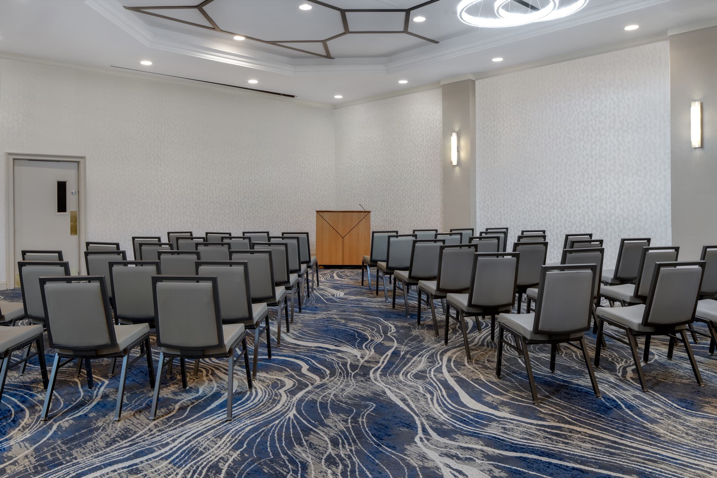 Garden ceremony space at the Falls
